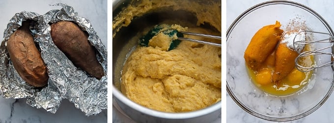 images showing how to make spoon bread