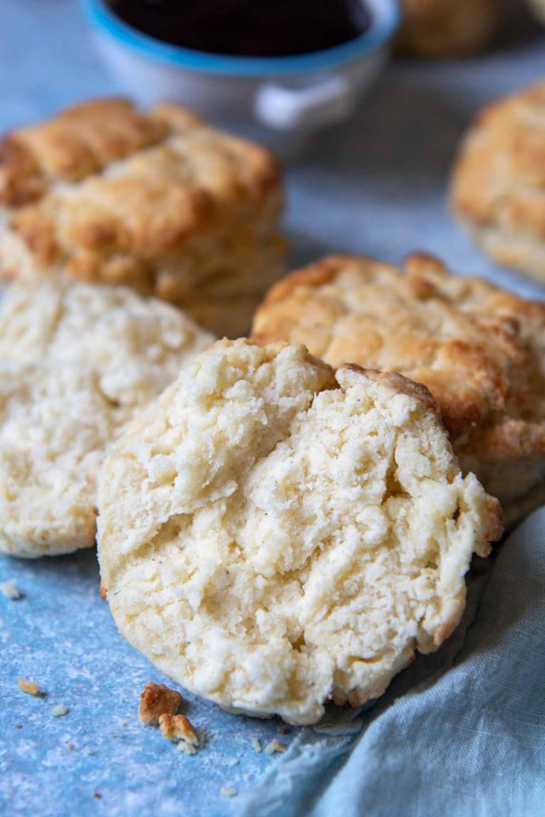 Light &amp; Fluffy Gluten-Free Biscuits - Easy Drop Biscuit Recipe