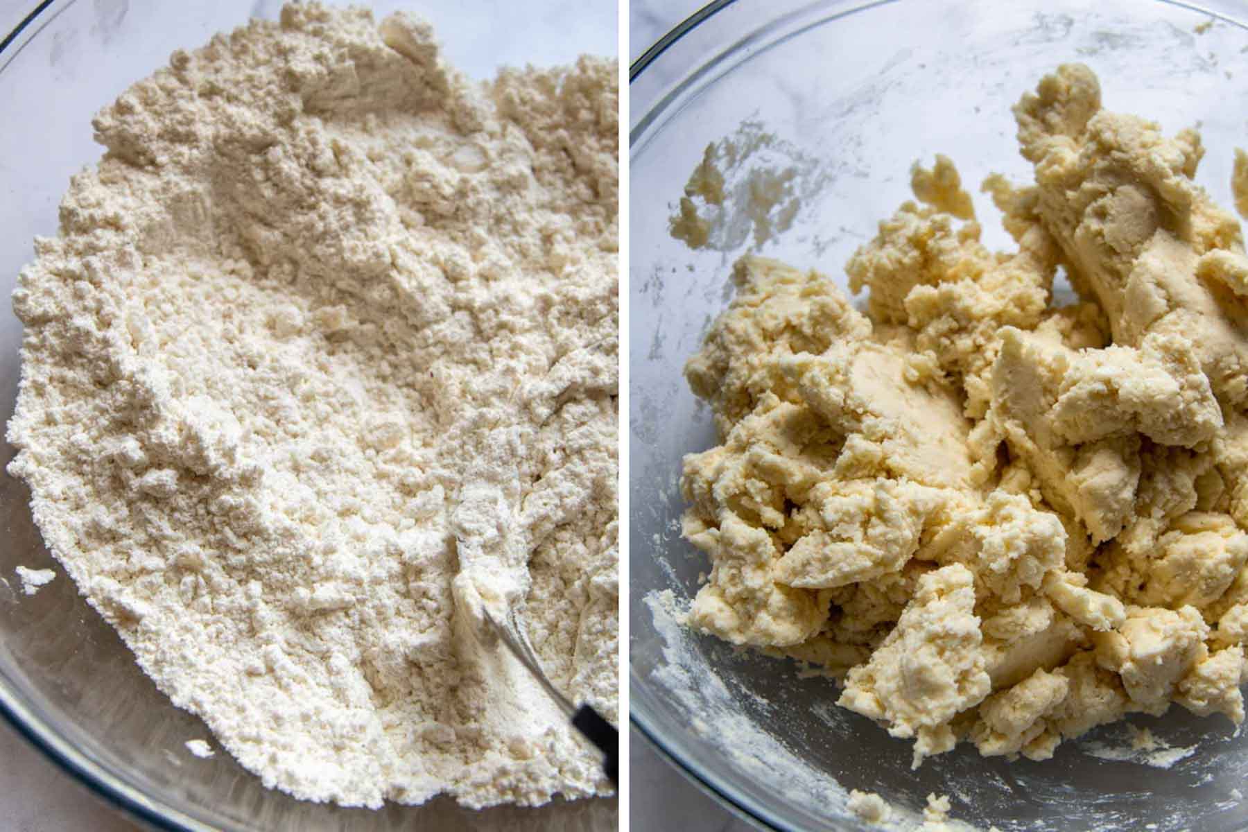 images of gluten-free biscuit dough