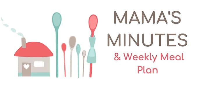 Mama's Minutes & Weekly Meal Plan Logo