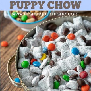 nutella puppy chow pinterest pin