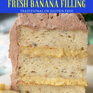 banana cream cake pin