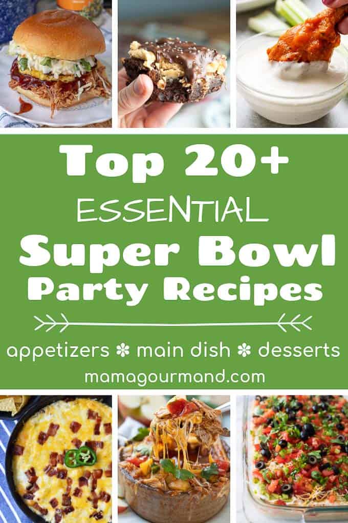 top 10 super bowl food