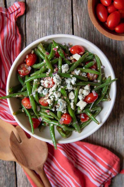 Marinated Green Bean Salad - Easy Cold Bean Salad Recipe