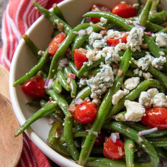 Marinated Green Bean Salad - Easy Cold Bean Salad Recipe