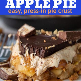 snickers pie pinterest pin