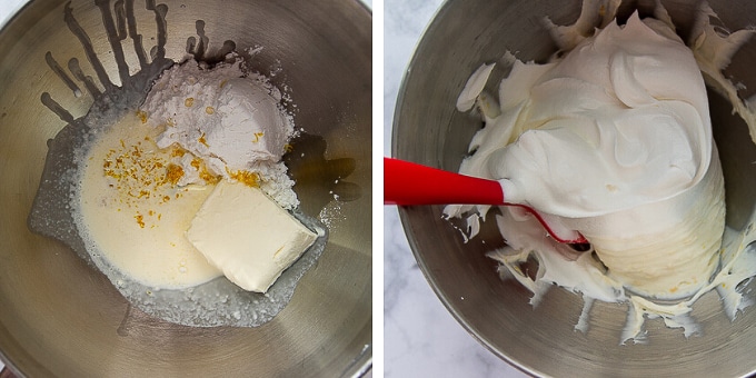 images showing how to make cream cheese frosting