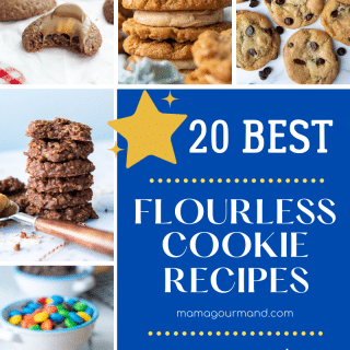 images of flourless cookies