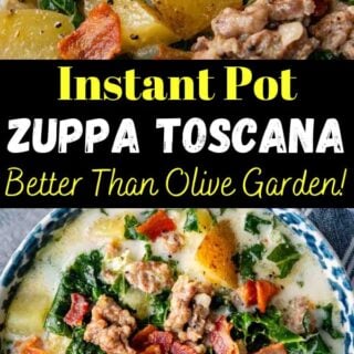 instant pot zuppa toscana pinterest pin.