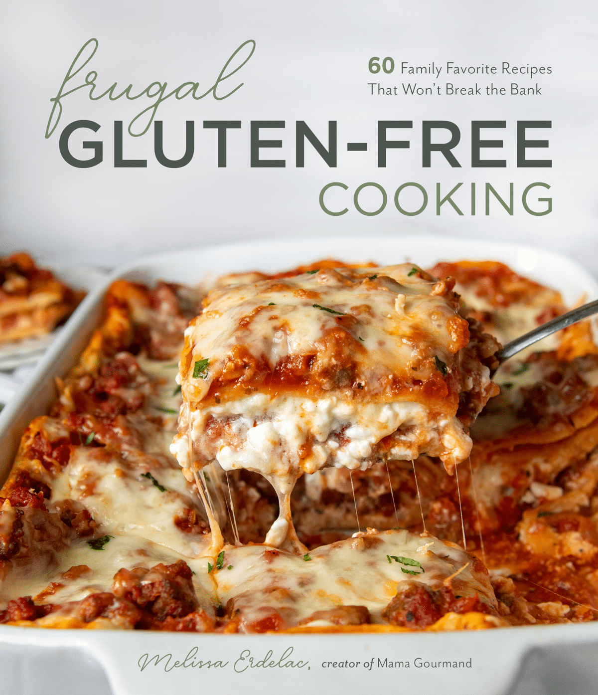 cover of frugal gluten free cookbook