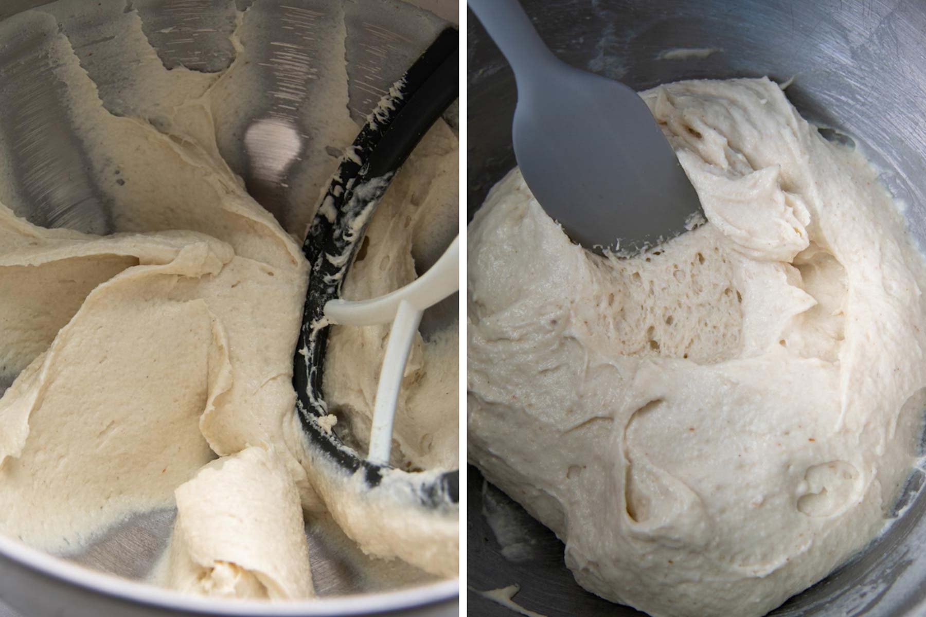 images showing how to make gluten-free pizza dough