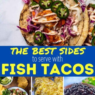 images of side dishes to serve with fish tacos