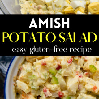 gluten free amish potato salad pinterest pin