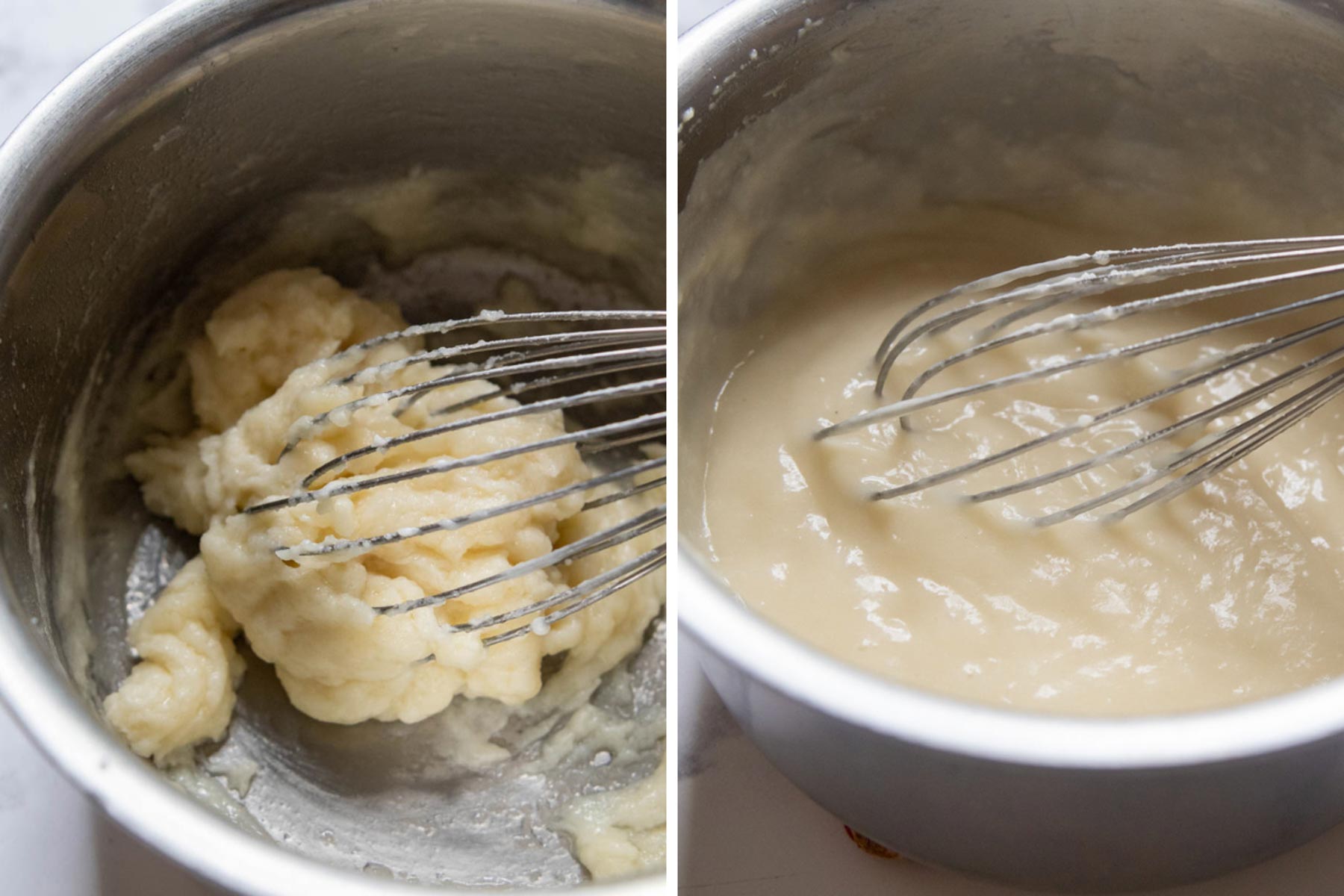 images showing how to make gluten free gravy.