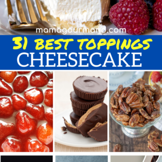 cheesecake with topping ideas