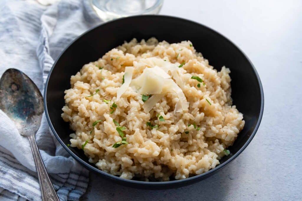 Creamy Gluten-Free Risotto (Easy Baked Recipe) - No Stir!