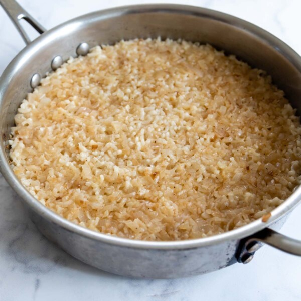 Creamy Gluten-Free Risotto (Easy Baked Recipe) - No Stir!