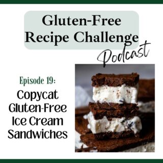 gluten free ice cream bars audio recipe podcast logo