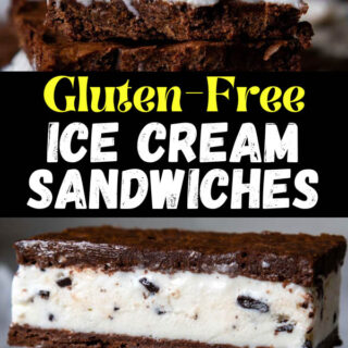 gluten-free ice cream sandwich pinterest pin.