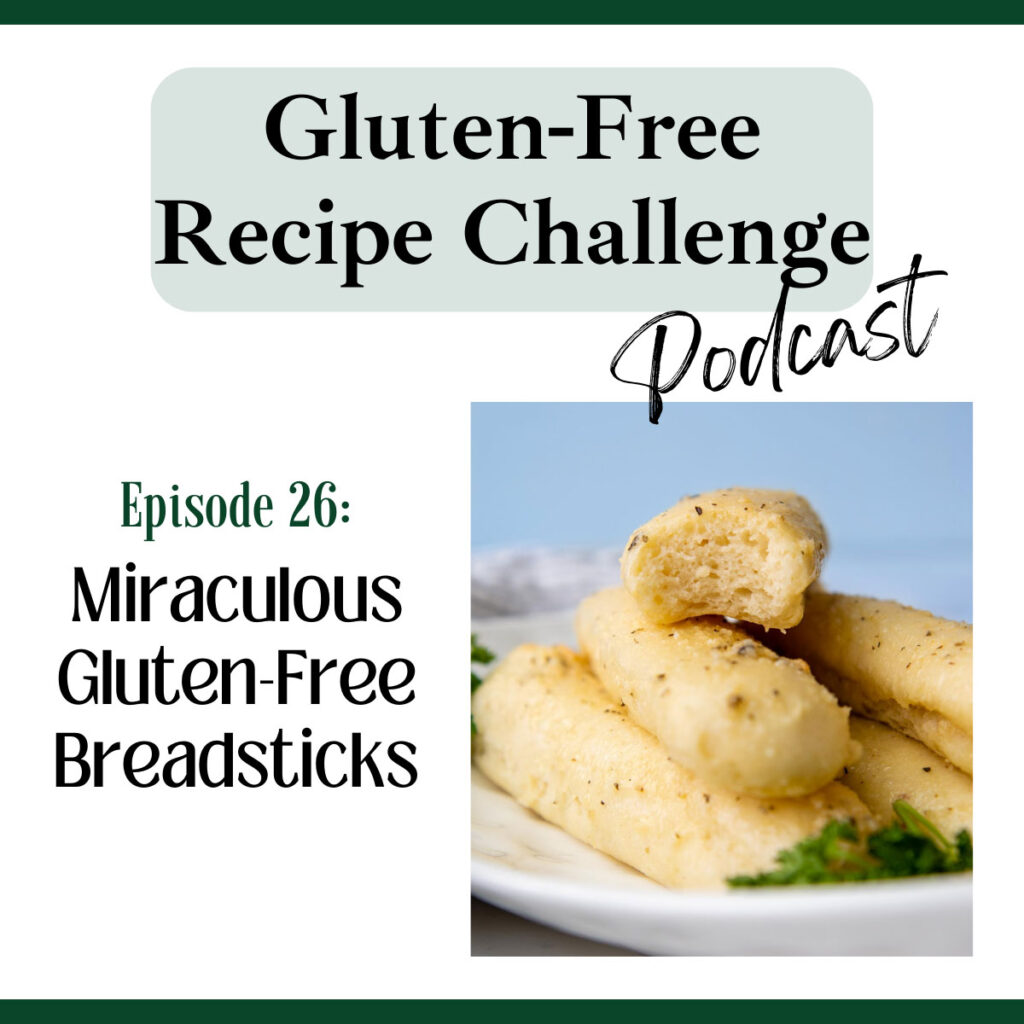 gluten free breadsticks audio recipe