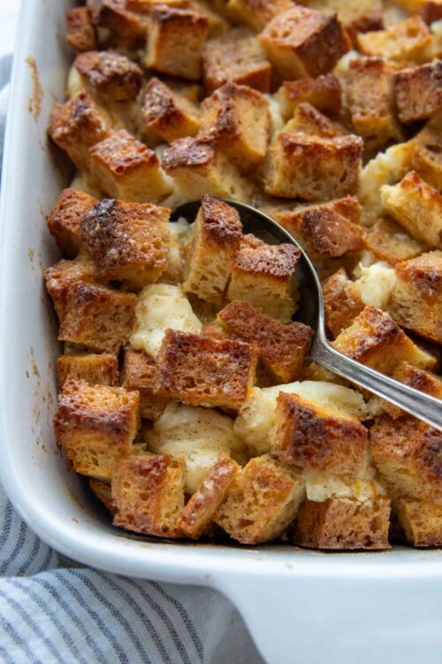 Moist GlutenFree French Toast Casserole (MakeAhead) Easy!