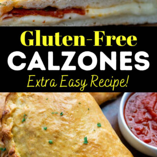a stack of 4 calzones sliced in half on top of each other.