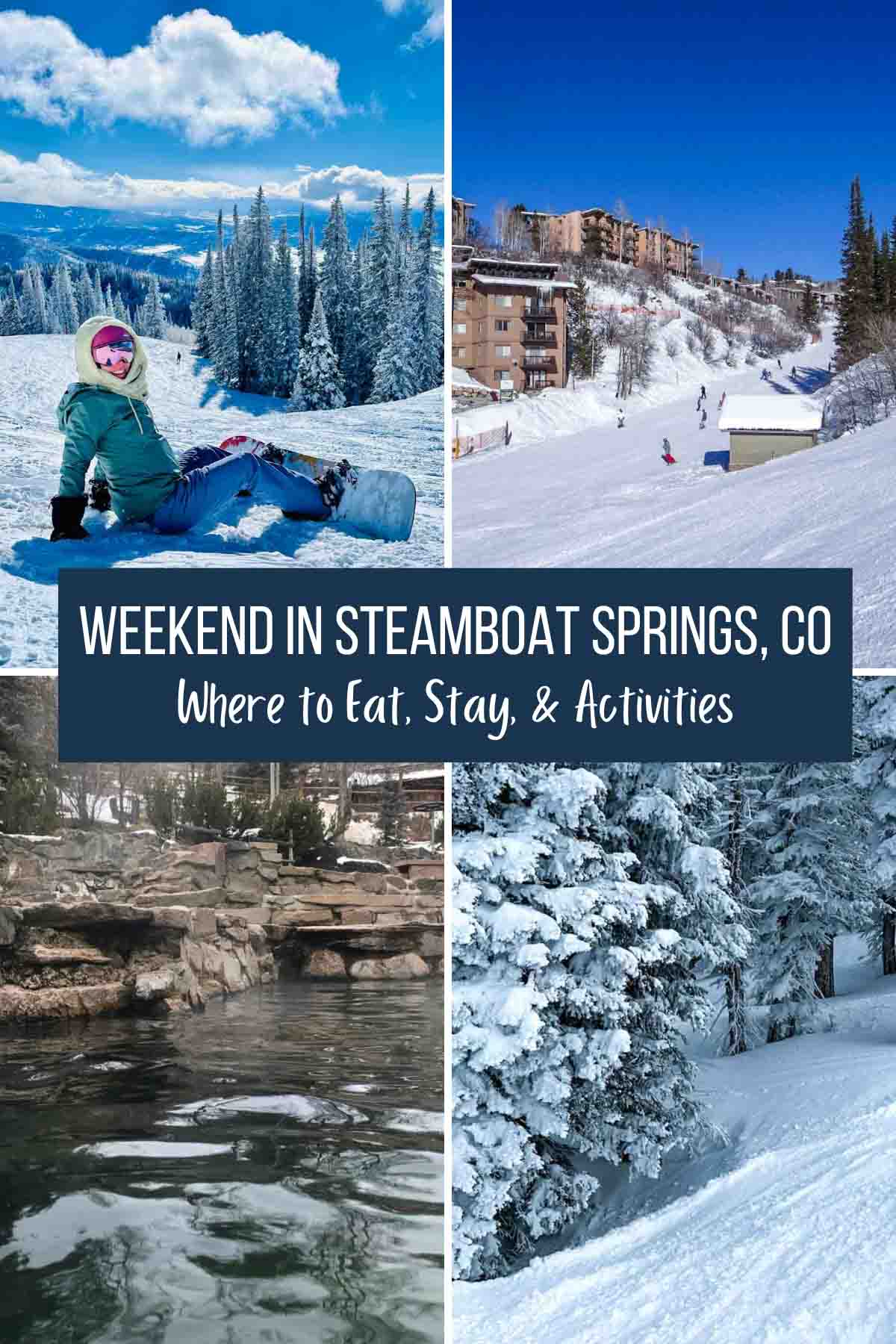 collection of travel pictures from steamboat colorado