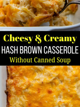 Cheesy Gluten Free Hash Brown Casserole Pinterest Pin