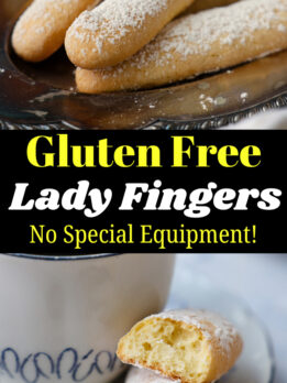 Gluten-Free Lady Fingers Pinterest Pin.