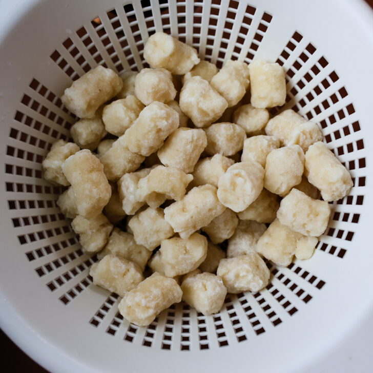 Callander of gnocchi.