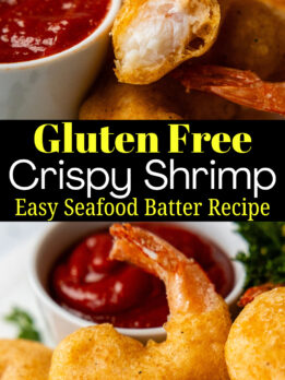 Gluten Free Crispy Shrimp Pinterest Pin