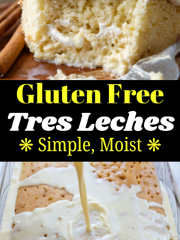 Gluten Free Tres Leches Pinterest Pin