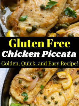 Gluten Free Chicken Piccata Pinterest Pin
