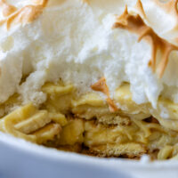 Layers of the Gluten Free Banana Pudding