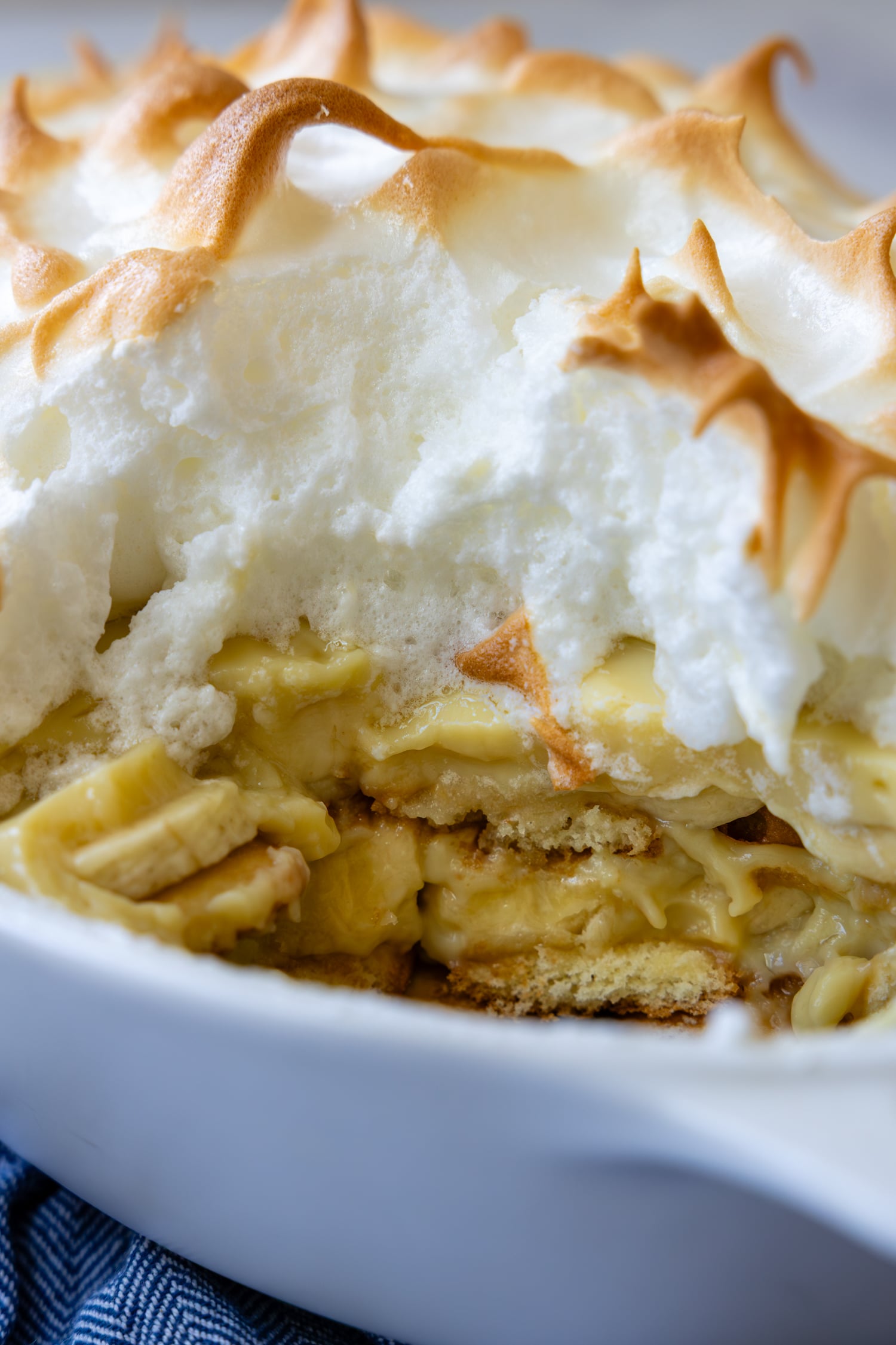Layers of the Gluten Free Banana Pudding