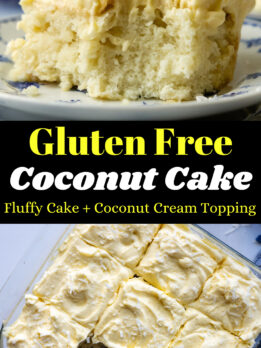 Gluten Free Coconut Cake Pinterest Pin