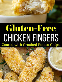 Gluten Free Chicken Fingers Pinterest Pin